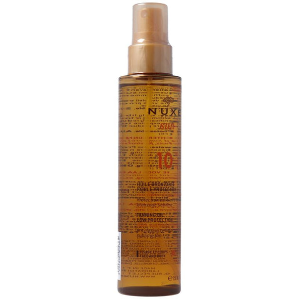 NUXE Sun Huile Bronzante Visage & Co SPF10 150 ml