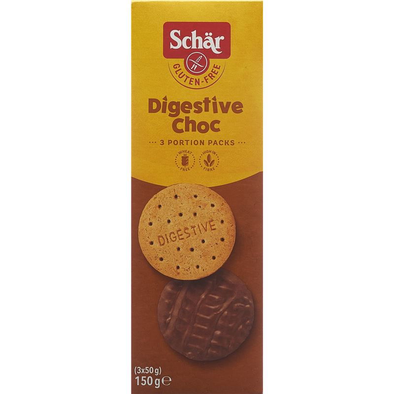 SCHÄR Digestive Choc glutenfrei 150 g
