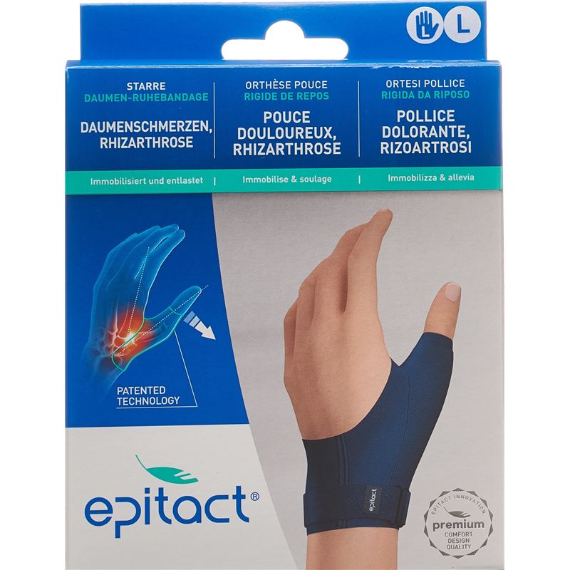 EPITACT starre Daumen-Ruhebandage L links