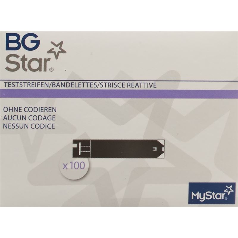BGSTAR/IBGSTAR MYSTAR Extra Teststreifen 100 Stk