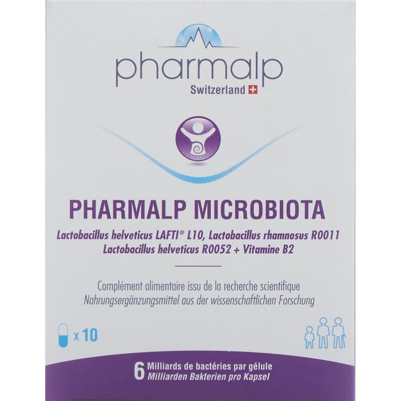 PHARMALP MICROBIOTA Kapseln Blist 10 Stk