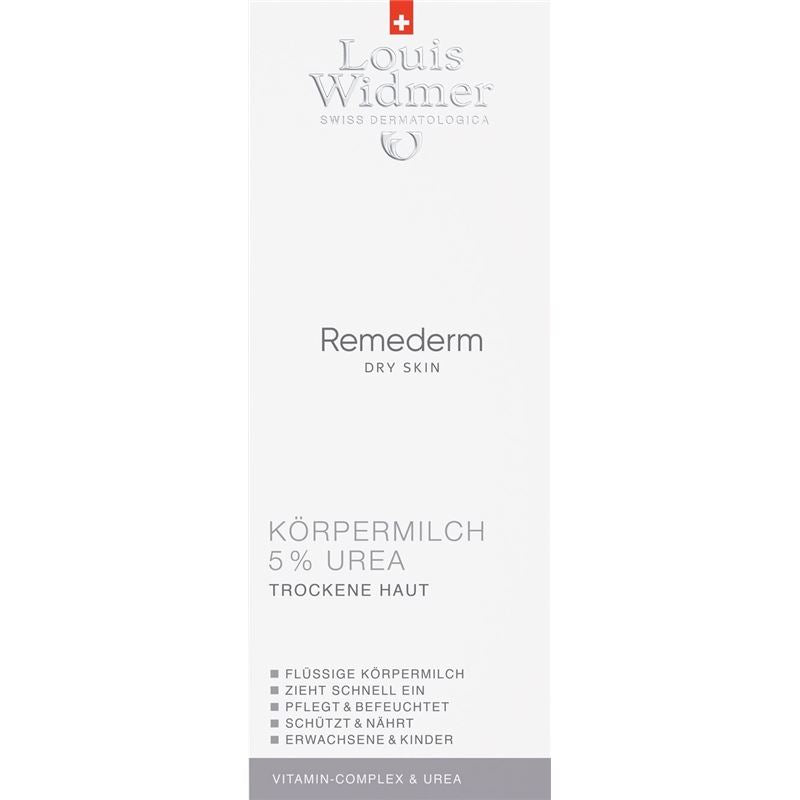 WIDMER Remederm Körpermilch 5% Urea parf 200 ml