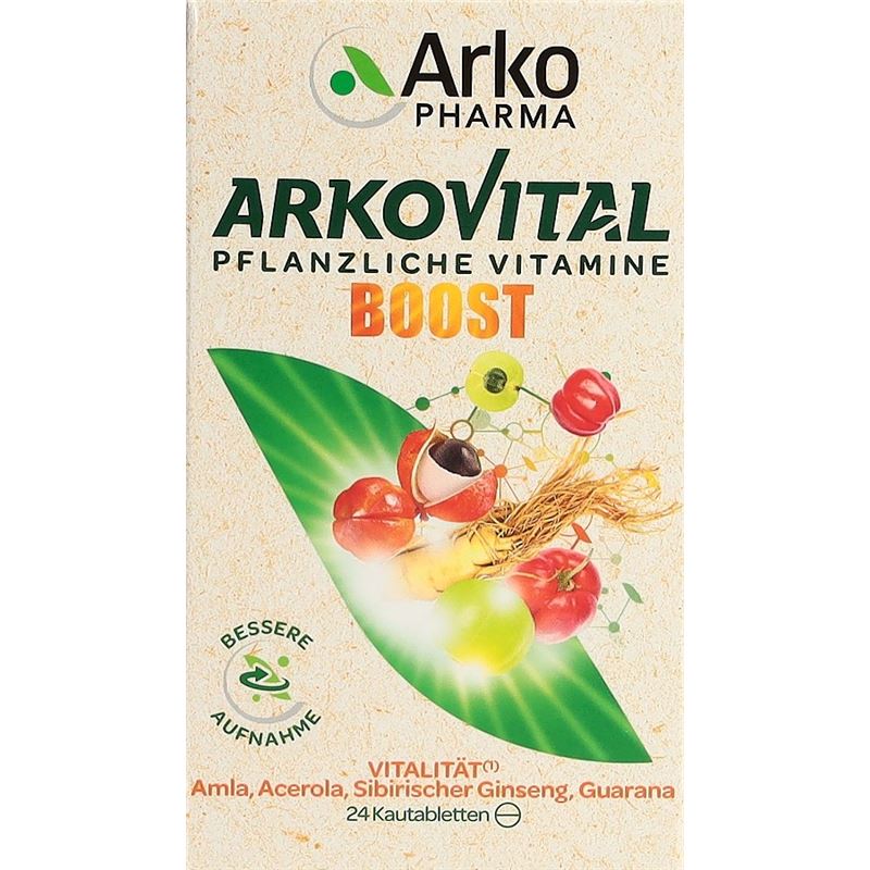 ARKOVITAL Acerola Boost Kautabl 24 Stk