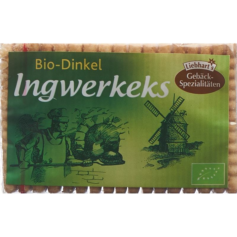 LIEBHART Keks Dinkel Ingwer Bio 200 g