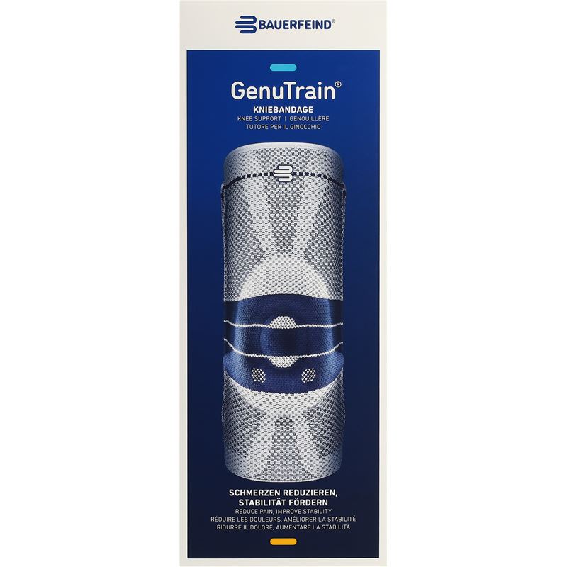 BAUERFEIND GenuTrain Aktivband Gr4 Comf beige