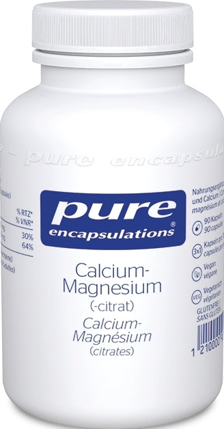 PURE Calcium-Magnesium Kaps Ds 90 Stk