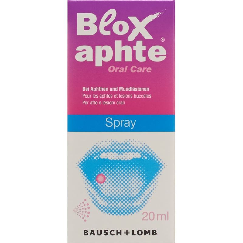 BLOXAPHTE Oral Care Spray Fl 20 ml