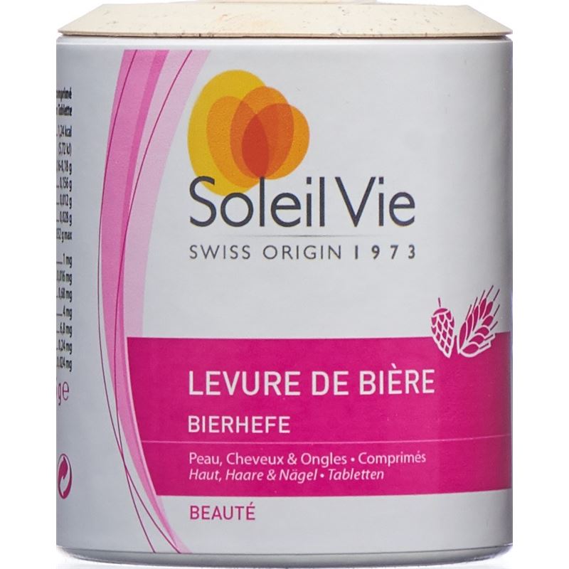 SOLEIL VIE Bierhefe Tabl 100 % 240 Stk