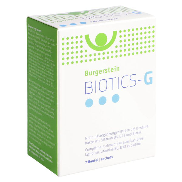BURGERSTEIN Biotics-G Plv Btl 7 Stk