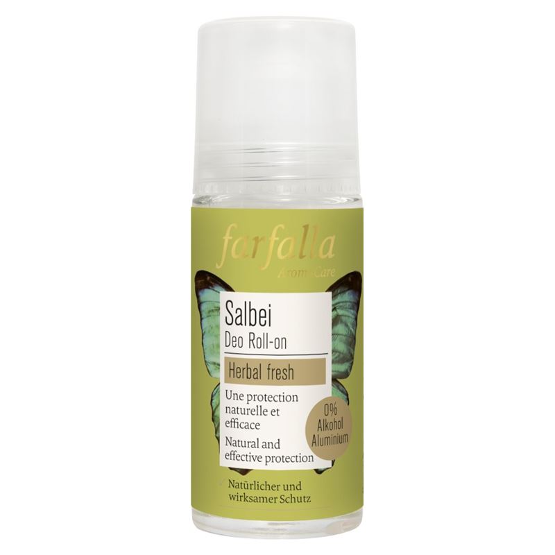 FARFALLA Kräuter Deo Roll-on Salbei 50 ml