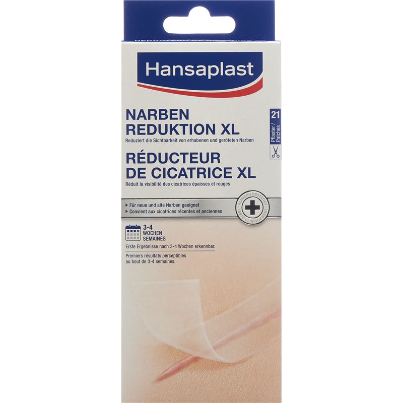 HANSAPLAST Narben Reduktion Pflaster XL 21 Stk