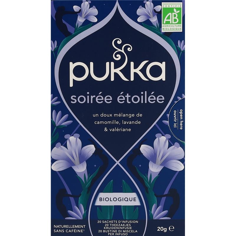 PUKKA Night time Tee Bio DE 20 Stk
