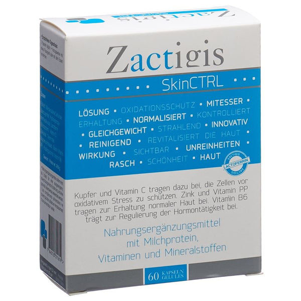 ZACTIGIS SkinCTRL Gélules 60 Stk