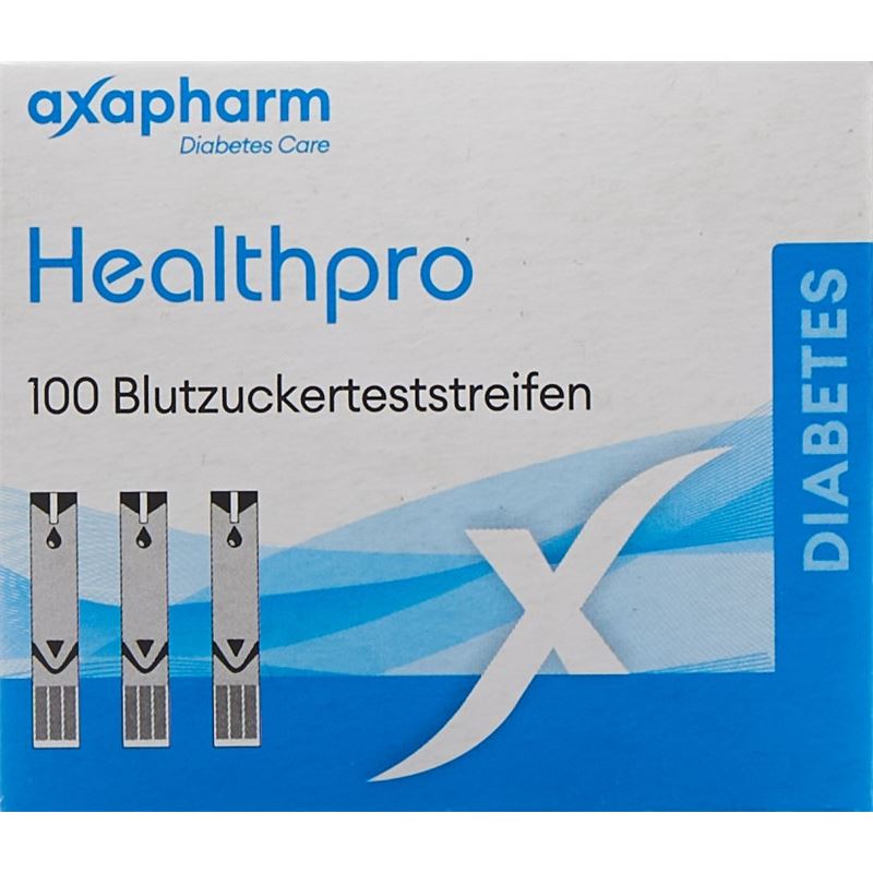 HEALTHPRO-X1 Blutzucker-Teststreifen 100 Stk