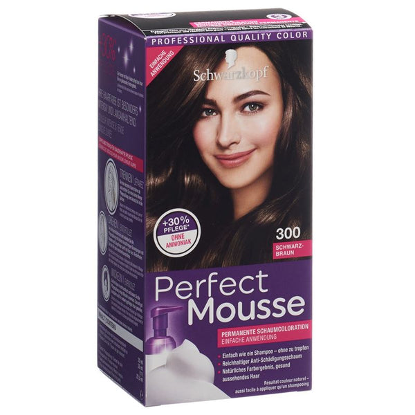 PERFECT MOUSSE 300 schwarzbraun
