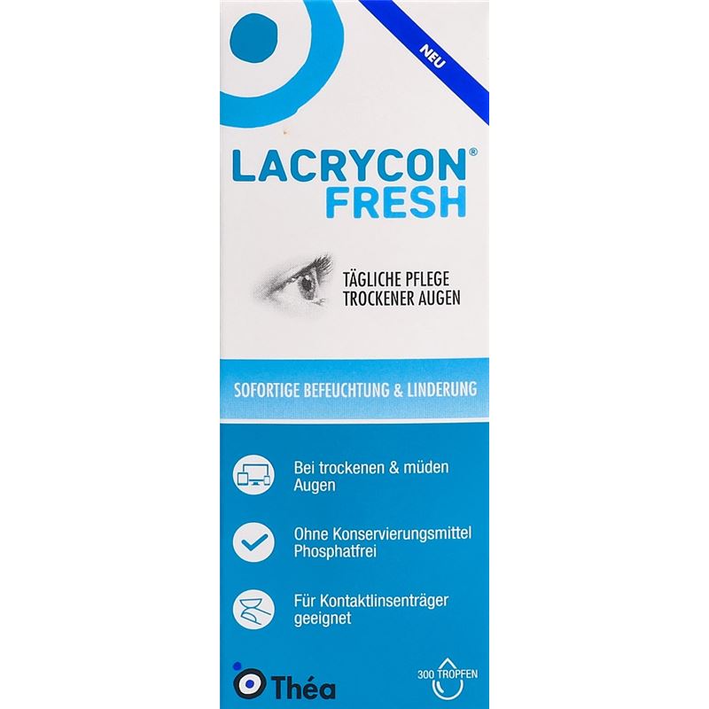 LACRYCON Fresh Gtt Opht Fl 10 ml