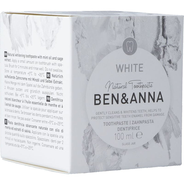 BEN&ANNA Toothpaste White 100 ml
