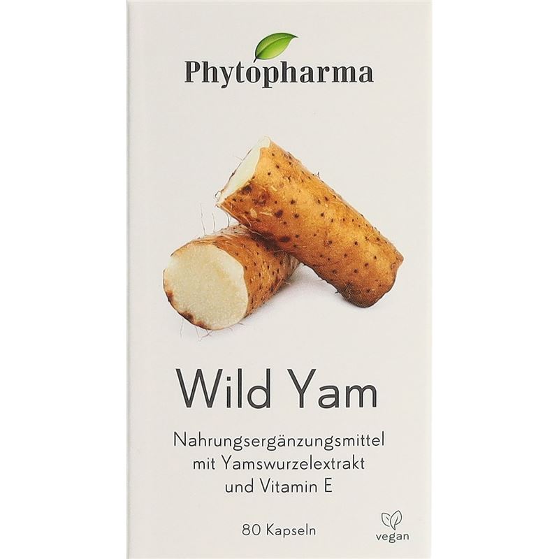 PHYTOPHARMA Wild Yam Kaps 80 Stk