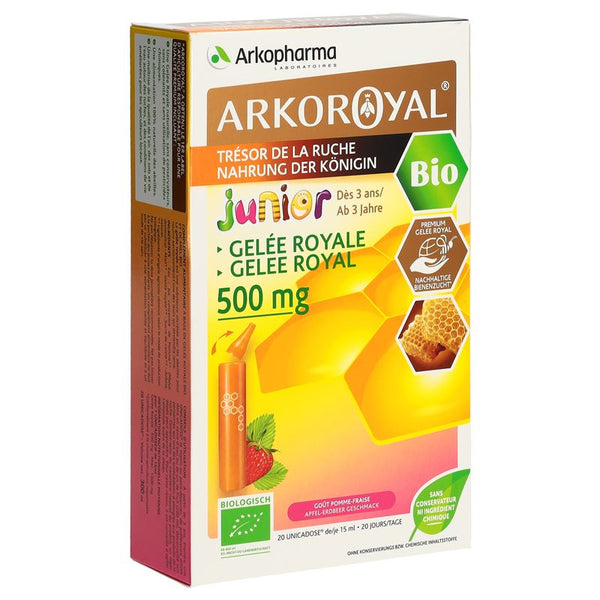 ARKOROYAL Gelée Royale 500 mg jun Bio 20 x 15 ml