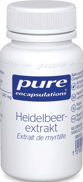 PURE Heidelbeerextrakt Kaps Ds 60 Stk