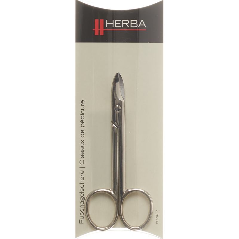 HERBA Fussnagelschere vernickelt