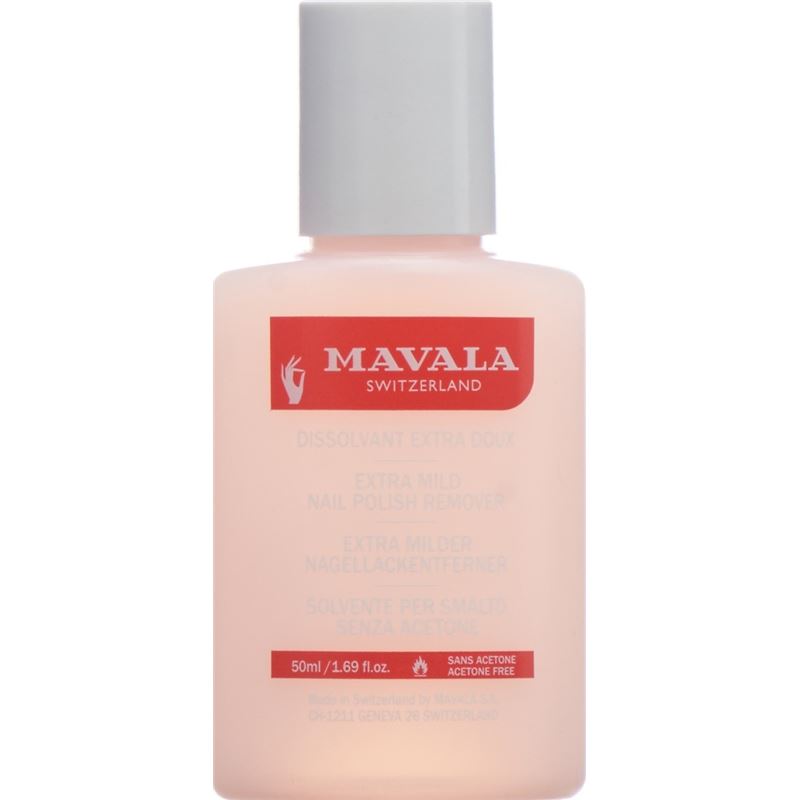 MAVALA Extra-milder Nagellackentferner rosa 50 ml