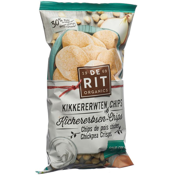 DE RIT Kichererbsen-Chips Sour Cream Oni Bio 75 g