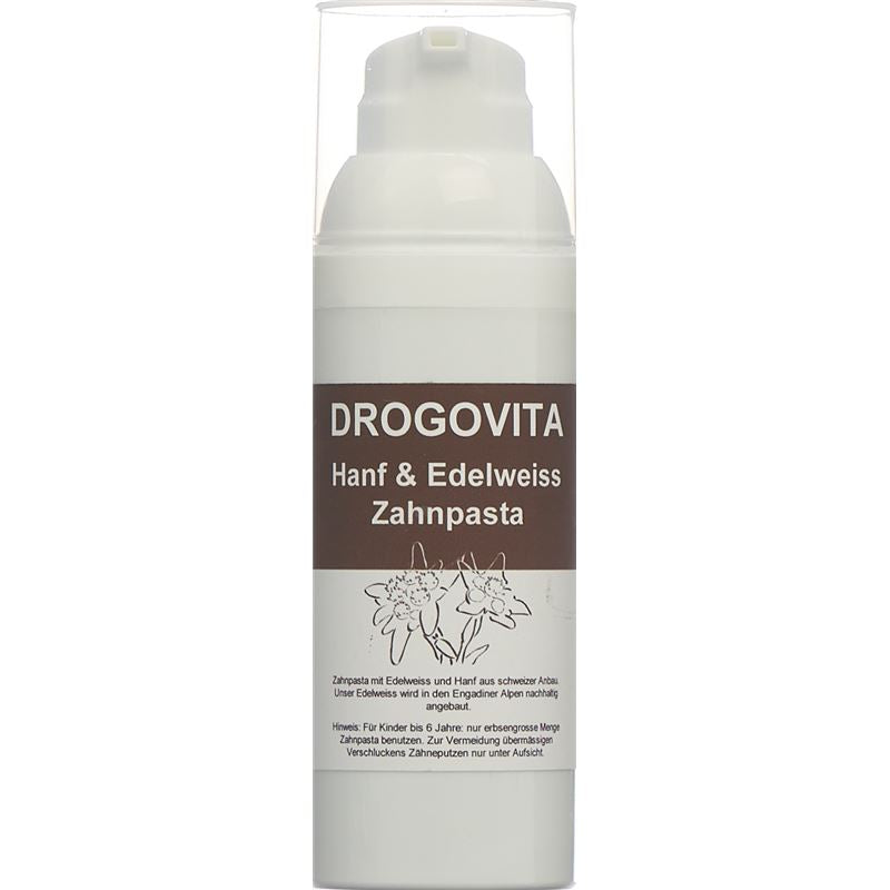 DROGOVITA Hanf und Edelweiss Zahnpasta 50 ml