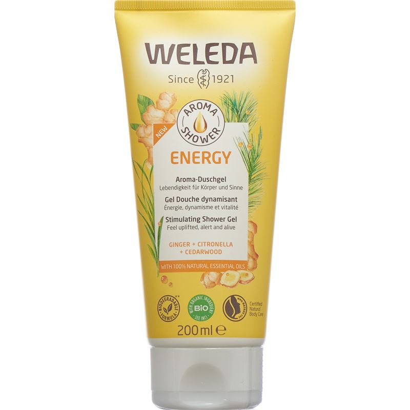 WELEDA Shower Gel Energy Ingwer Tb 200 ml