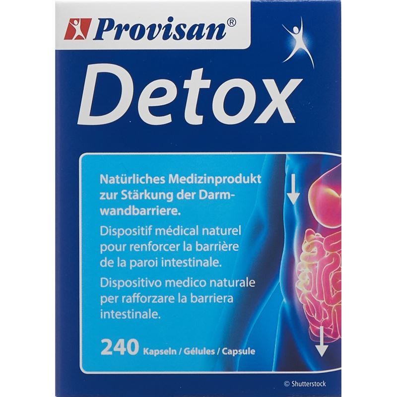 PROVISAN Detox K Kaps Ds 240 Stk