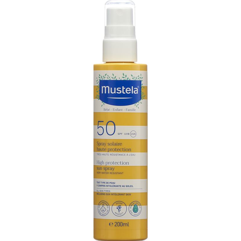 MUSTELA Sonnenschutz Sonnenspray LSF50 200 ml