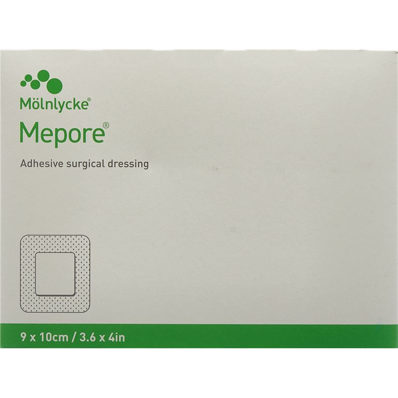 MEPORE Wundverband 10x9cm Wundkiss 4.5x6cm 5 Stk