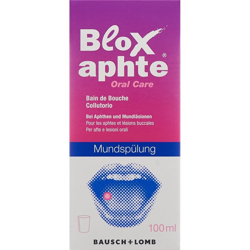 BLOXAPHTE Oral Care Mundspülung Fl 100 ml