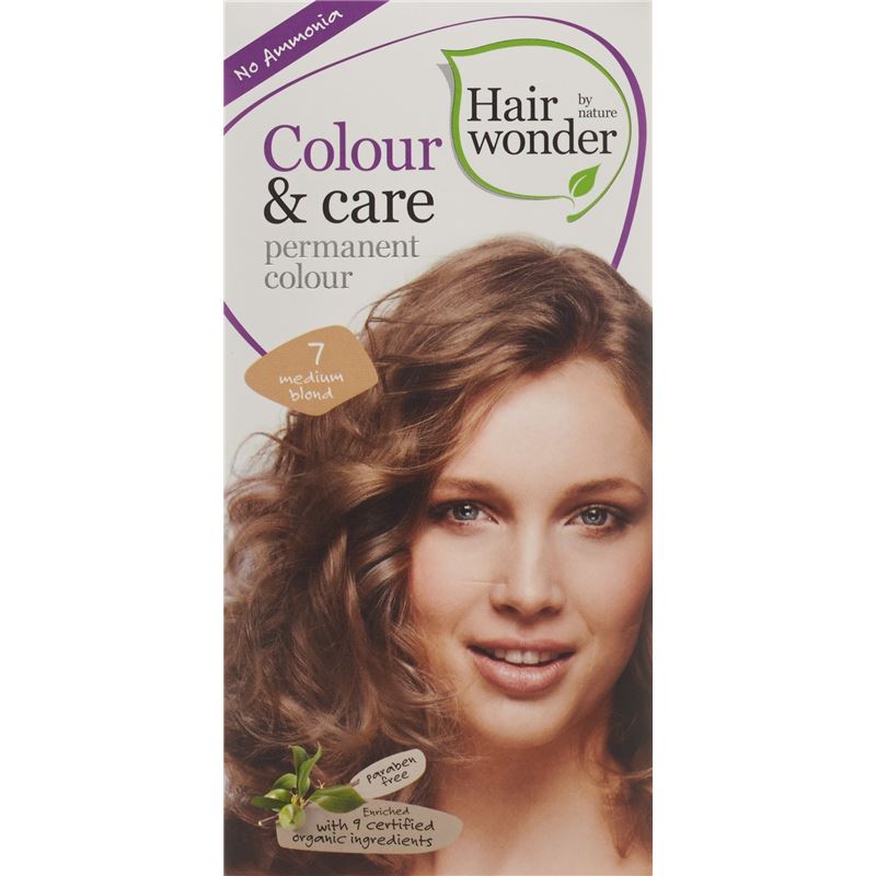 HAIRWONDER Colour & Care 7 blond