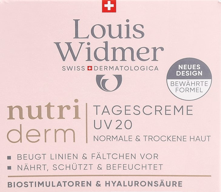WIDMER Nutriderm Tagescreme UV20 parf 50 ml