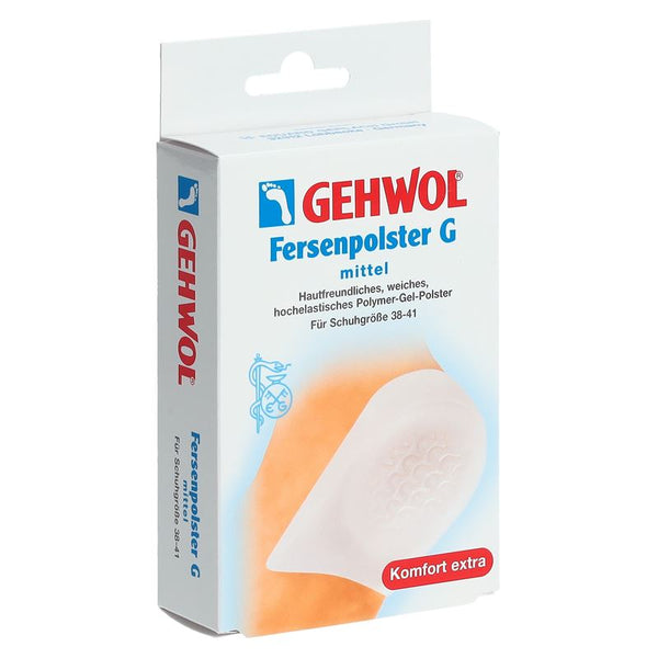 GEHWOL Fersenpolster G mit Gelwellen mittel 1 Paar