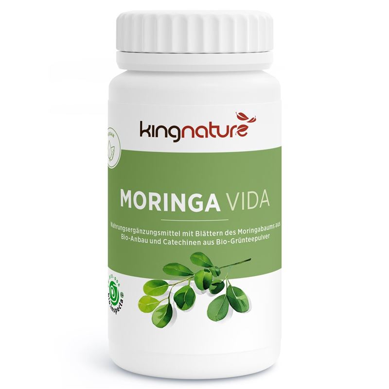 KINGNATURE Moringa Vida (Bio) Kaps 72 Stk