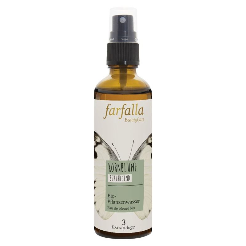 FARFALLA Bio-Pflanzenwasser Kornblume 75 ml