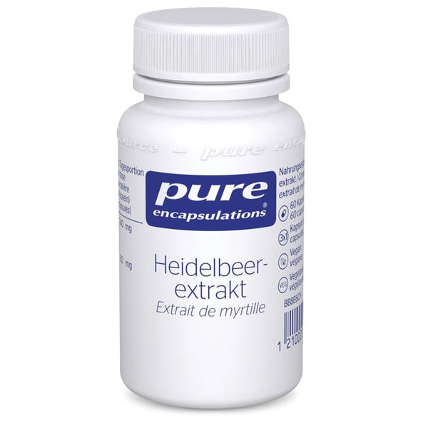 PURE Heidelbeerextrakt Kaps Ds 60 Stk