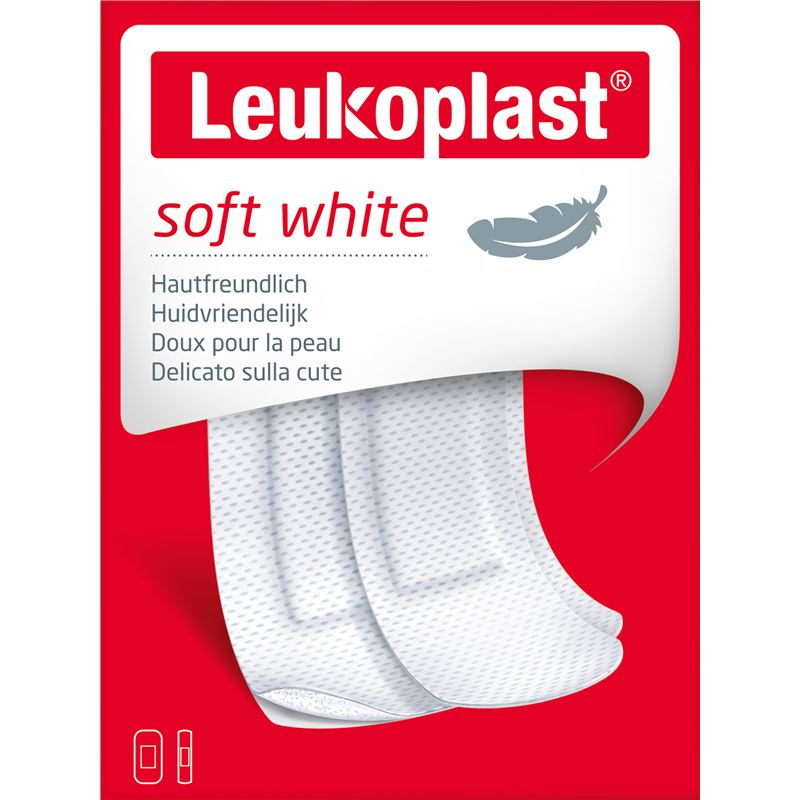 LEUKOPLAST soft white 2 Grössen 20 Stk
