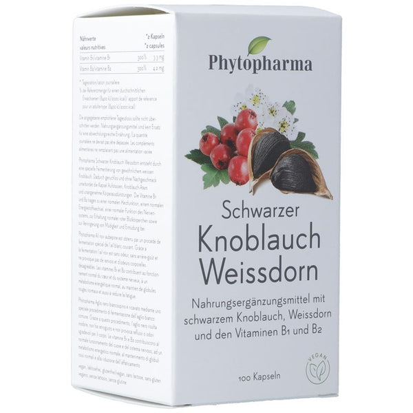 PHYTOPHARMA Schwarz Knoblauch Weissdo Kaps 100 Stk
