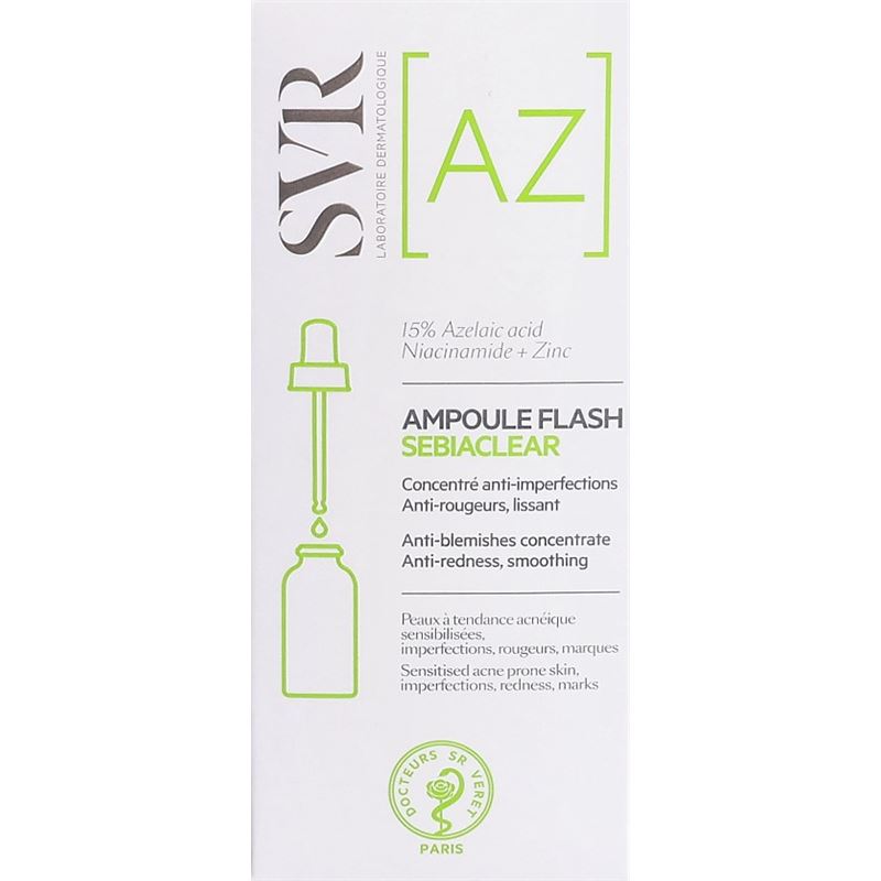 SVR SEBIACLEAR Ampoule Flash 30 ml