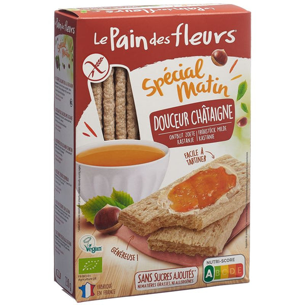BLUMENBROT Spécial Matin Kastanie Bio 230 g