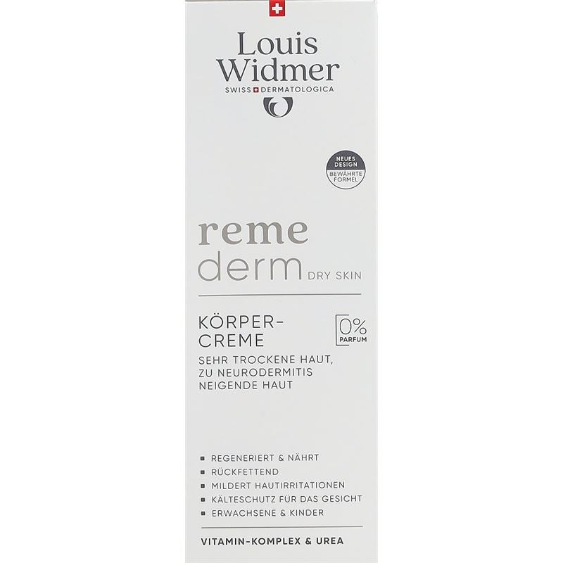 WIDMER Remederm Körpercreme o Parf 200 ml