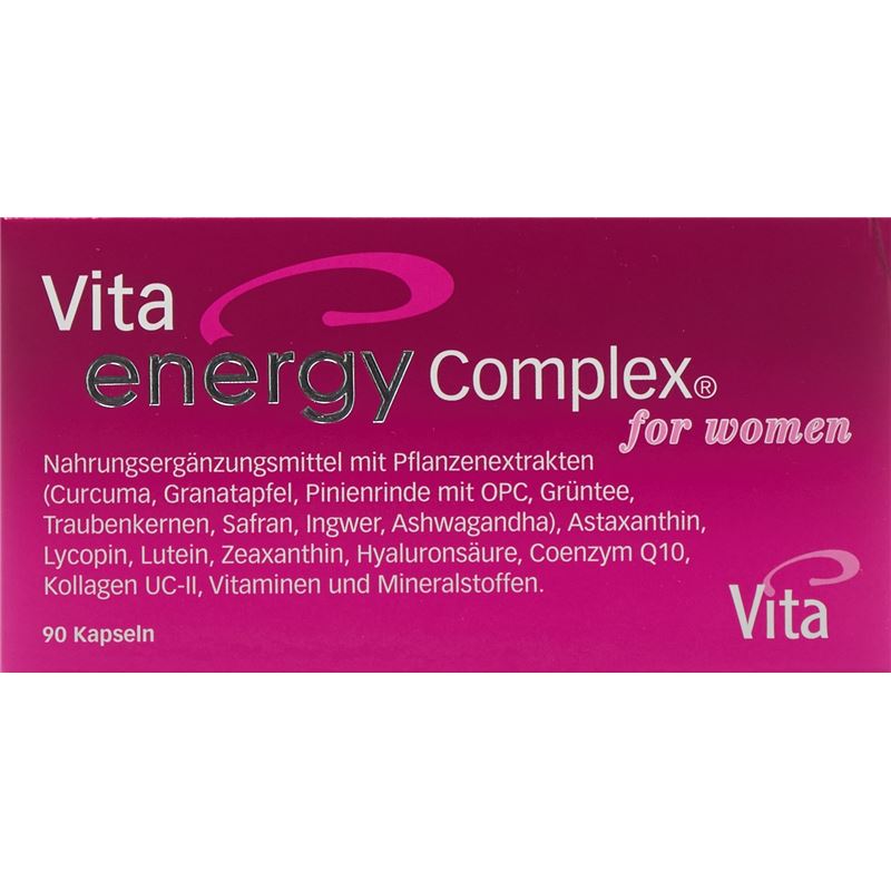 VITA ENERGY COMPLEX for women Kaps Glas 90 Stk