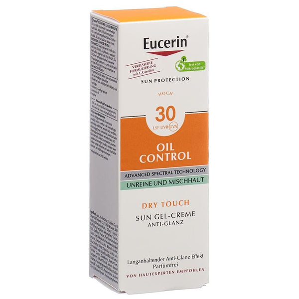 EUCERIN SUN Face Oil Control Gel-Cr LSF30 50 ml