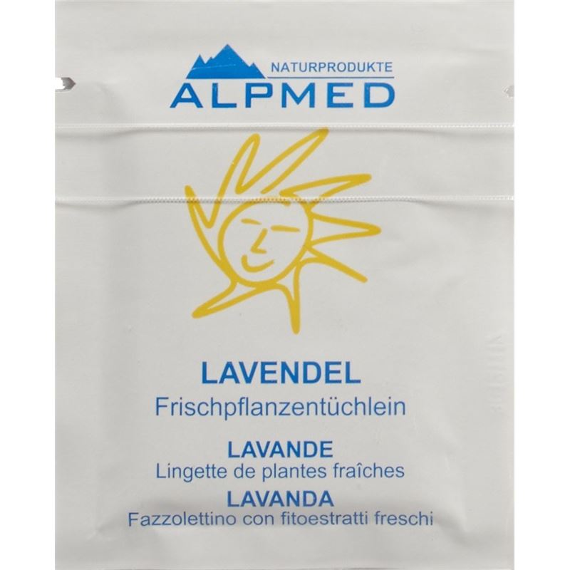 ALPMED Frischpflanzentüchlein Lavendel 13 Stk