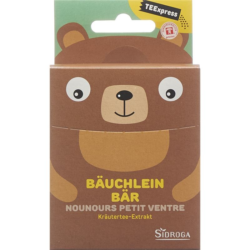SIDROGA TEExpress Bäuchlein Bär 15 Btl 0.3 g
