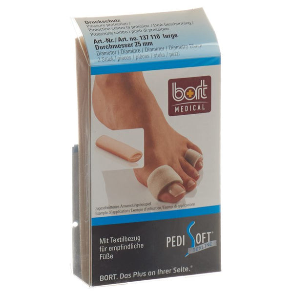 BORT PEDISOFT Texline Druckschutz L 1 Paar