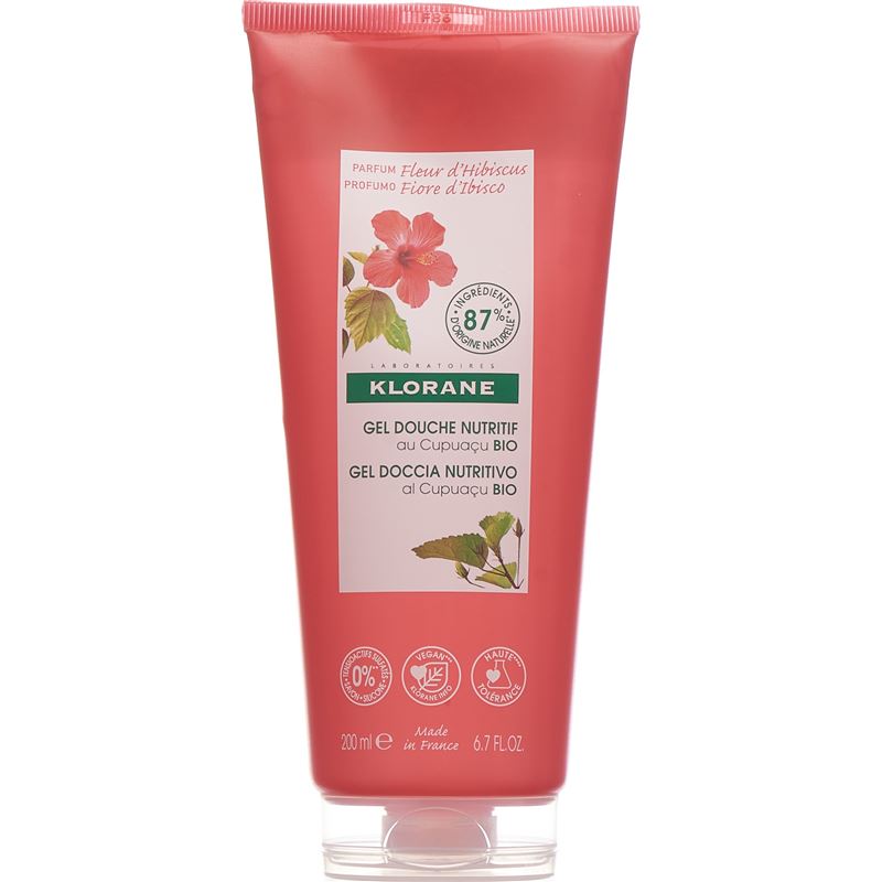 KLORANE Duschgel Hibiskusblüte (neu) 200 ml